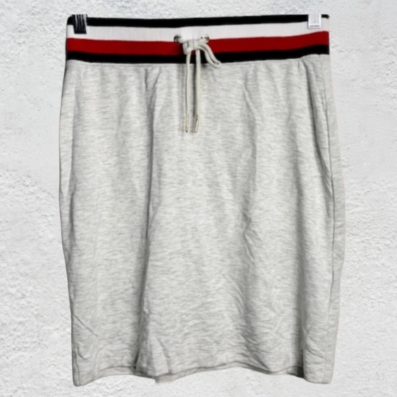 Tommy Hilfiger Striped Drawstring Waist Skirt J11GD141 Size Medium - Picture 3 of 7